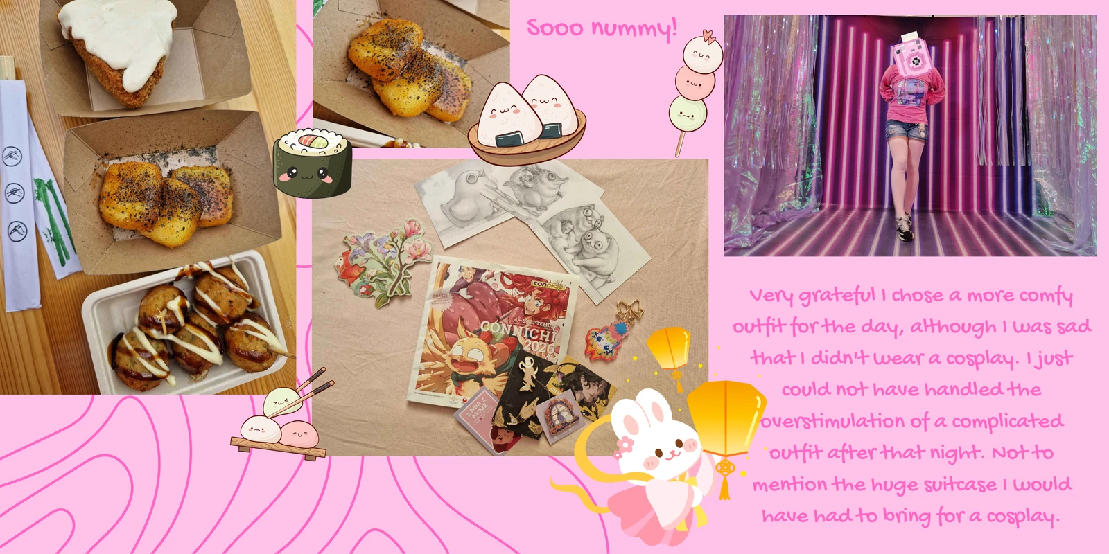 Street Food, ootd, Artist alley haul